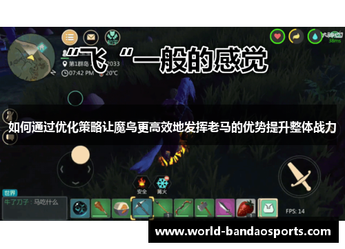 如何通过优化策略让魔鸟更高效地发挥老马的优势提升整体战力