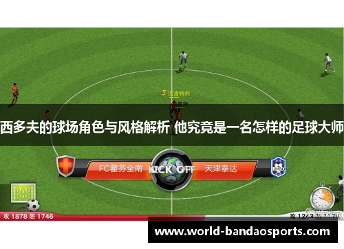 西多夫的球场角色与风格解析 他究竟是一名怎样的足球大师